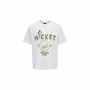 Camiseta de Manga Corta Hombre Only & Sons Mickey Rlx Cloud Dancer Blanco