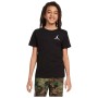 Camiseta de Manga Corta Infantil Jordan Jumpman Air Emb Negro