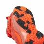 Chaussures de Basket-Ball pour Enfants Adidas Cross Em Up 5 K Wide Orange