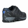 Zapatillas Deportivas Hombre Hi-Tec Corzo Low Negro Gris Waterproof