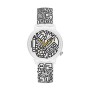 Reloj Unisex Guess TIME TO GIVE Blanco Negro Multicolor (Ø 38 mm)