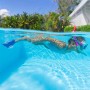 Gafas de Buceo con Tubo y Aletas Bestway 37-41 Azul (3 Unidades) (1 unidad)