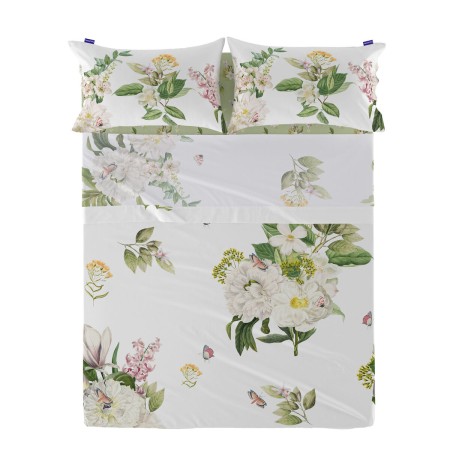 Drap HappyFriday Azahara Multicouleur 160 x 270 cm