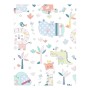 Drap Cool Kids Jungle (Lit de 80/90)