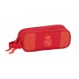 Portatodo Doble Real Madrid C.F. Rojo 21 x 8 x 6 cm