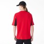 T-shirt à manches courtes homme New Era NBA MESH PANEL OS TEE CHIBU 60435481 Rouge (L)