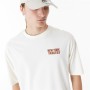 T-shirt à manches courtes homme New Era WORDMARK OS TEE NEYYAN 60435536 Blanc (L)