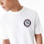 Camiseta de Manga Corta Hombre New Era MLB PLAYER GRPHC OS TEE NEYYAN 60435538 Blanco (L)