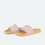 Tongs pour Femmes Munich Flat Slider Wood Effect