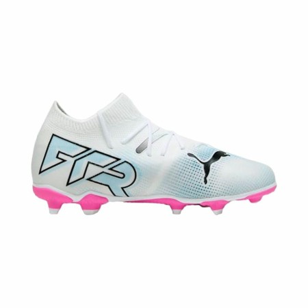 Botas de Fútbol para Niños Puma Future 7 Match FG/AG Blanco