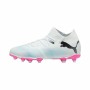 Botas de Fútbol para Niños Puma Future 7 Match FG/AG Blanco