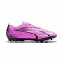 Chaussures de Football Multi-crampons pour Enfants Puma Ultra Play MG Rose foncé