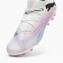 Chaussures de Football Multi-crampons pour Adultes Puma Future Ultimate MG Blanc