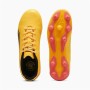 Botas de Fútbol para Niños Puma King Matc FG/AG Amarillo Naranja