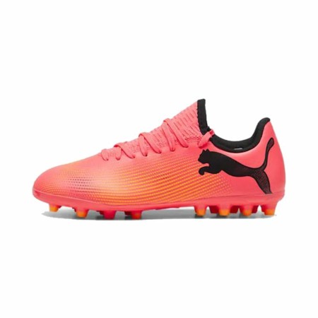 Chaussures de Football Multi-crampons pour Enfants Puma Future 7 Play MG Orange Orange Foncé