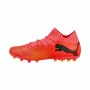 Botas de Fútbol Multitaco para Adultos Puma FUTURE 7 MATCH MG Sunset Glow Rojo