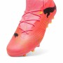 Botas de Fútbol Multitaco para Adultos Puma FUTURE 7 MATCH MG Sunset Glow Rojo