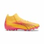 Chaussures de Football Multi-crampons pour Adultes Puma Ultra Pro MG Sun Stream Orange