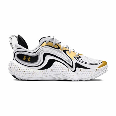 Zapatillas de Baloncesto para Adultos Under Armour SPAWN 6 Blanco