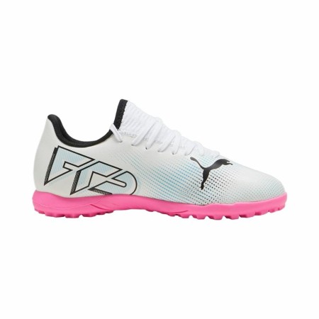 Zapatillas de Fútbol Sala para Niños Puma Future 7 Play Blanco Infantil Unisex