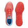 Chaussures de Futsal pour Adultes Puma Truco II Blanc Rouge Unisexe