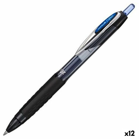 Stylo gel Uni-Ball UMN-207E Bleu 0,7 mm (12 Unités)