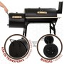 Barbacoa de Carbón con Ruedas Aktive Negro (Reacondicionado B)