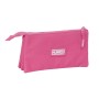 Trousse d'écolier Safta Fucsia 22 x 12 x 3 cm