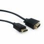 Adaptateur DisplayPort vers VGA GEMBIRD CCP-DPM-VGAM-6 Noir 1,8 m