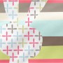 Protector de Cuna HappyFriday Moshi Moshi Rabbit family Multicolor 210 x 40 cm
