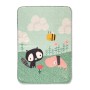 Couverture HappyFriday Moshi Moshi Best Buddies Multicouleur Microfibre 110 x 140 cm