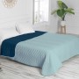 Couette réversible HappyFriday Basic Arista Blue marine Menthe 270 x 260 cm