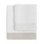 Ensemble de serviettes de toilette HappyFriday Light Multicouleur 2 Pièces