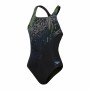 Maillot de Bain Fille Speedo Digital Printed Medalist Noir