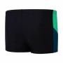 Bañador Boxer Para Niños Speedo Dive Aquashort Negro