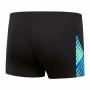 Bañador Boxer Para Niños Speedo Allover Digi V-Cut Negro