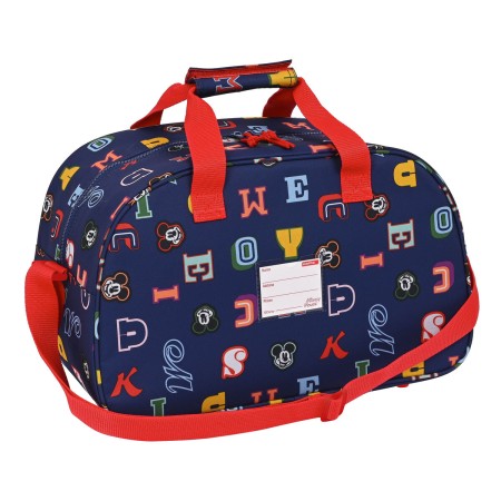 Sac de sport Mickey Mouse Only One Blue marine 40 x 24 x 23 cm
