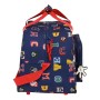 Sac de sport Mickey Mouse Only One Blue marine 40 x 24 x 23 cm