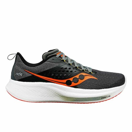 Chaussures de Running pour Adultes Saucony Ride 17 Noir