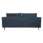 Canapé trois places Bleu Bois 216 x 86 x 90 cm