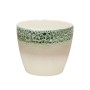 Cache-pot Romimex Blanc Vert Céramique 27 x 23 x 27 cm