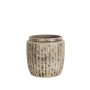 Cache-pot Romimex Beige Céramique 24 x 24 x 24 cm