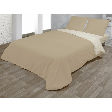 Juego de funda nórdica Hosteline VEGAS Beige Cama de 150 3 Piezas