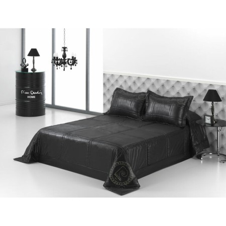 Colcha Hosteline BLACK LINE Negro Cama de 90 Cama de 105 (2 Piezas)