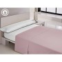 Sábana Encimera Happy Home LISOS COTTON Malva Cama de 90 Cama de 90/100