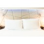 Taie d'oreiller Hosteline IRIS PREMIUM Blanc Lit 1 persone 200 Fils 90 cm