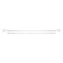 Tringle à Rideau DKD Home Decor Extensible Blanc Métal (120 x 16 cm)