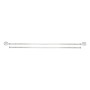 Tringle à Rideau DKD Home Decor Extensible Blanc Métal (120 x 16 cm)