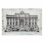 Cadre DKD Home Decor Roma Fontana Di Trevi Paris (120 x 3,5 x 80 cm) (120 x 3 x 80 cm)