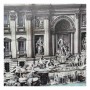 Cadre DKD Home Decor Roma Fontana Di Trevi Paris (80 x 3,5 x 60 cm)